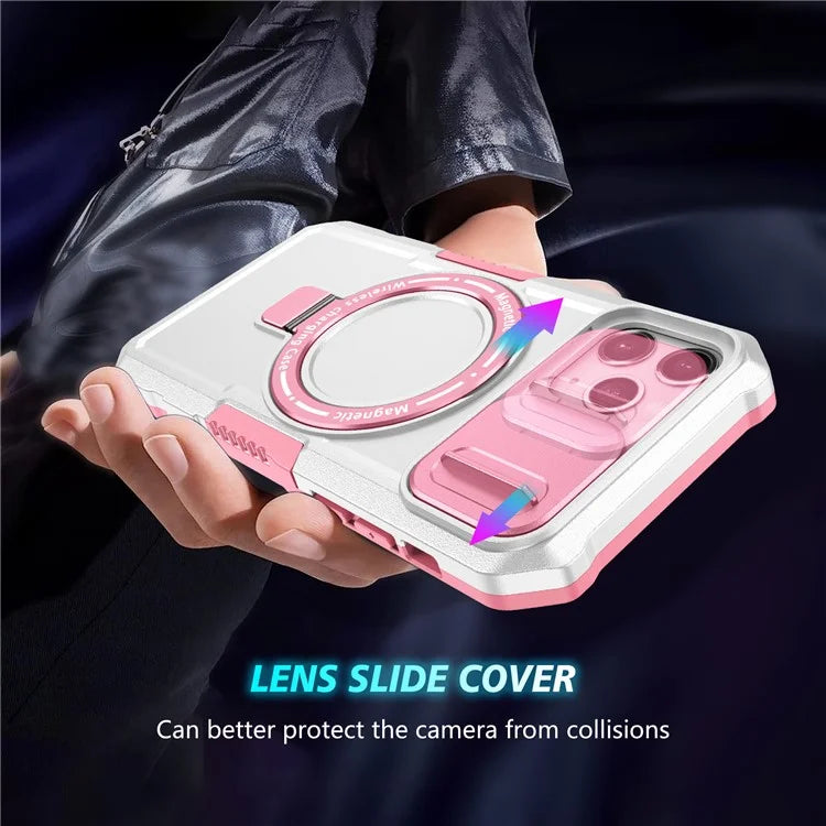 For iPhone 11 Pro Case Compatible with MagSafe PC+TPU Camera Protection Phone Cover