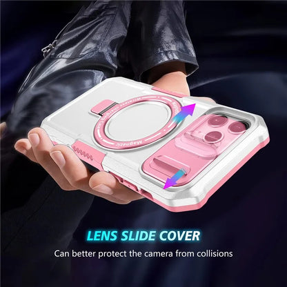For iPhone 11 Pro Case Compatible with MagSafe PC+TPU Camera Protection Phone Cover