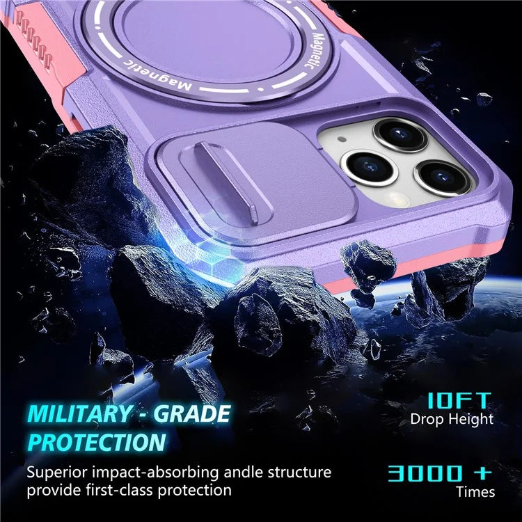 For iPhone 11 Pro Case Compatible with MagSafe PC+TPU Camera Protection Phone Cover