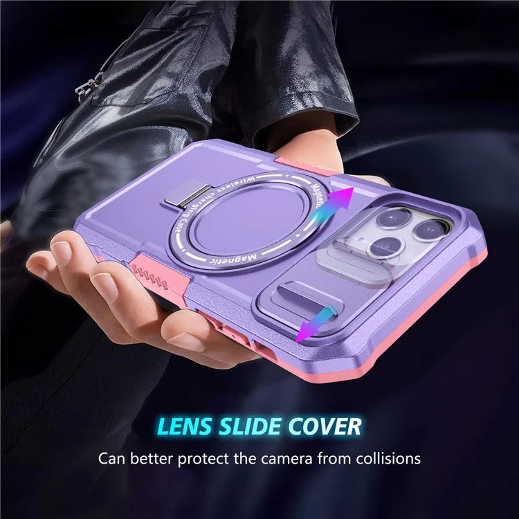 For iPhone 11 Pro Case Compatible with MagSafe PC+TPU Camera Protection Phone Cover