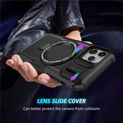 For iPhone 11 Pro Case Compatible with MagSafe PC+TPU Camera Protection Phone Cover