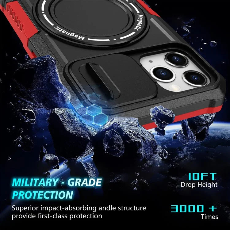 For iPhone 11 Pro Case Compatible with MagSafe PC+TPU Camera Protection Phone Cover