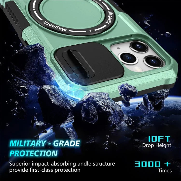 For iPhone 11 Pro Case Compatible with MagSafe PC+TPU Camera Protection Phone Cover