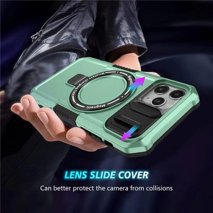 For iPhone 11 Pro Case Compatible with MagSafe PC+TPU Camera Protection Phone Cover