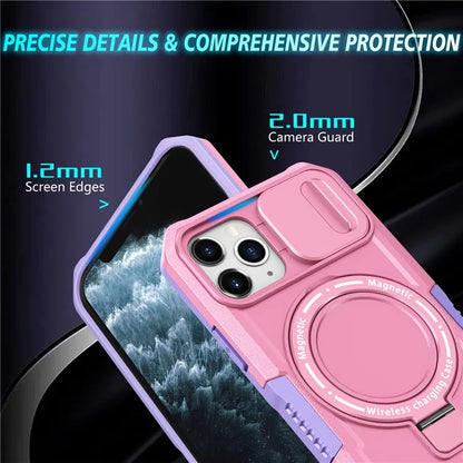 For iPhone 11 Pro Case Compatible with MagSafe PC+TPU Camera Protection Phone Cover