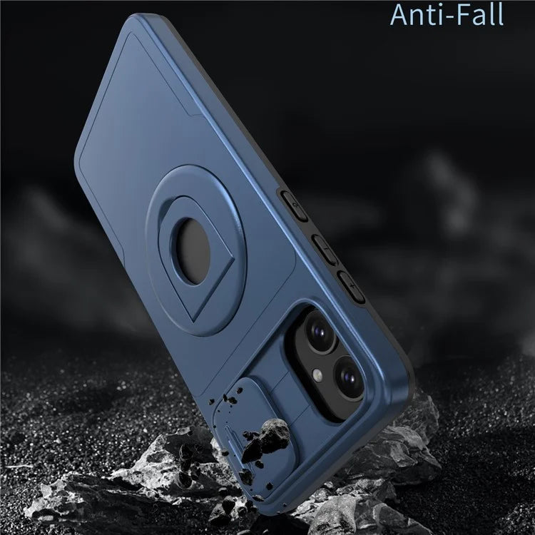 For Samsung Galaxy A05 4G Case Camera Protection Kickstand Dual Layer Hybrid TPU+PC Phone Cover