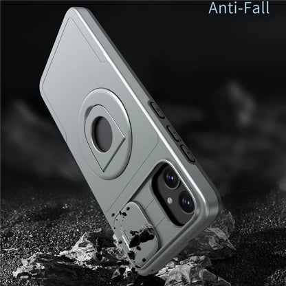 For Samsung Galaxy A05 4G Case Camera Protection Kickstand Dual Layer Hybrid TPU+PC Phone Cover