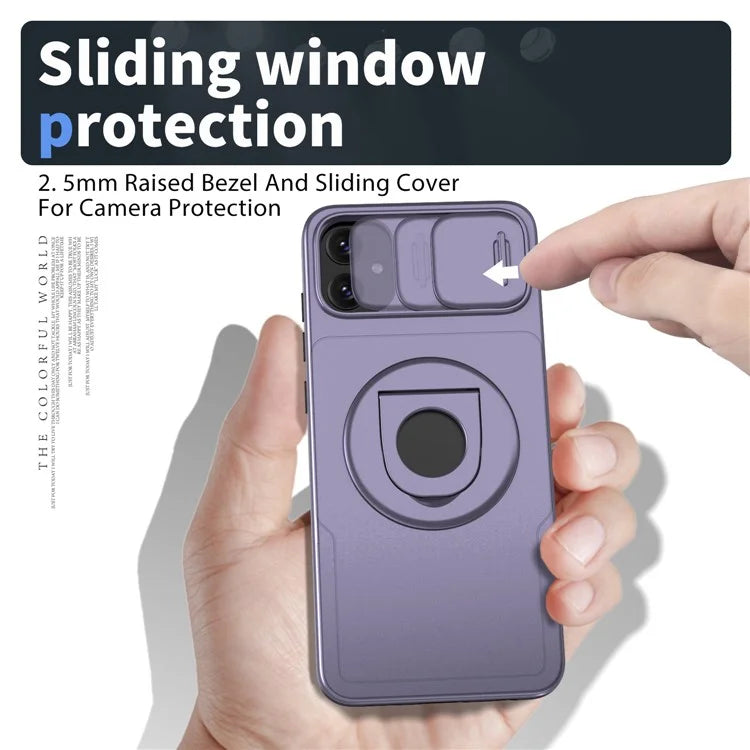 For Samsung Galaxy A05 4G Case Camera Protection Kickstand Dual Layer Hybrid TPU+PC Phone Cover
