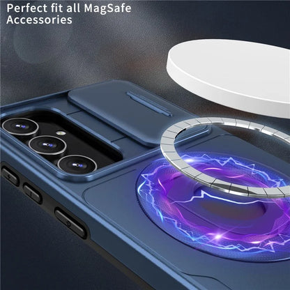 For Samsung Galaxy A14 4G / 5G Case Magnetic Kickstand TPU+PC Shockproof Protective Phone Cover