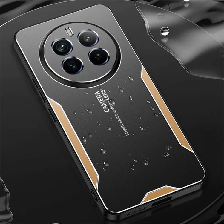 For Realme 12 Pro 5G / 12 Pro+ 5G Slim Case Aluminum Alloy+TPU+PC Phone Back Cover