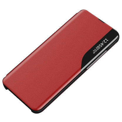 For Xiaomi Redmi Note 13 Pro 4G / Poco M6 Pro 4G Case PU Leather View Window Stand Phone Cover