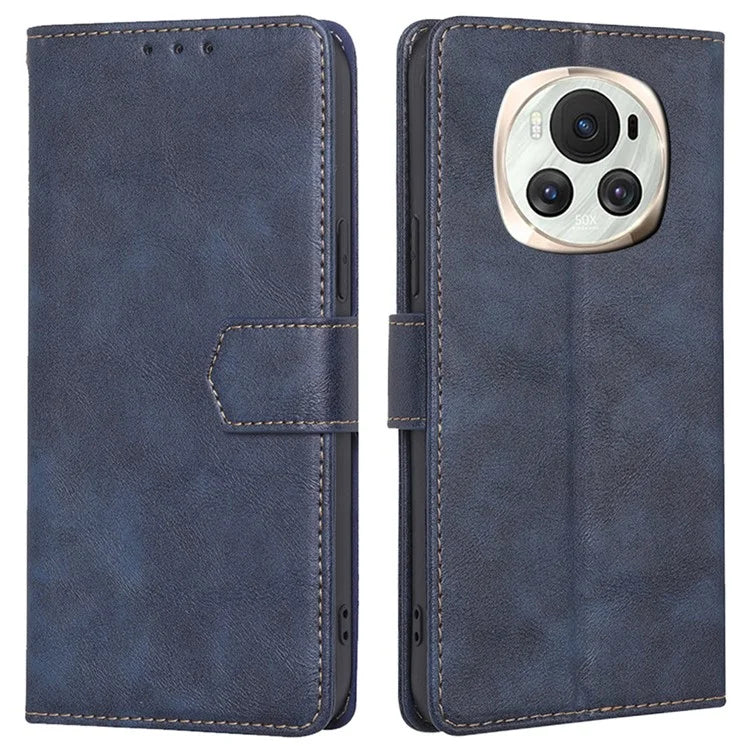 For Honor Magic6 Pro 5G Case RFID Blocking Card Slot Leather Wallet Phone Cover