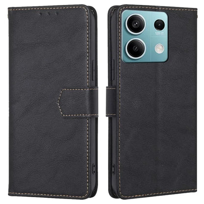 For Xiaomi Redmi Note 13 4G Magnetic Case RFID Blocking Wallet Cell Phone Protector