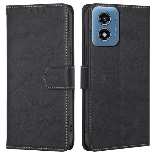 For Motorola Moto G Play (2024) 4G Case Magnetic Flip Leather RFID Blocking Phone Cover