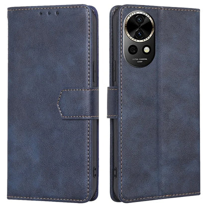 For Huawei nova 12 5G Case PU Leather RFID Blocking Card Slots Stand Phone Cover