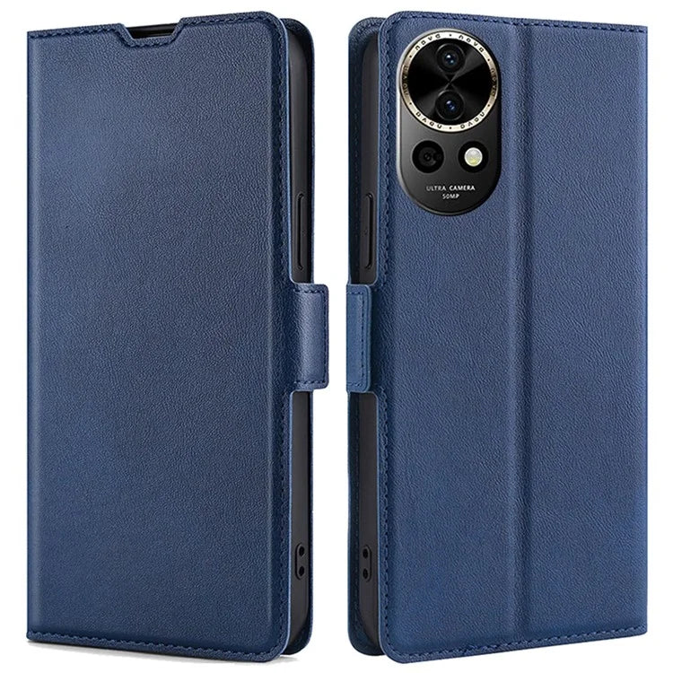 For Huawei nova 12 5G Protective Case PU Leather + TPU Inner Shell Phone Cover