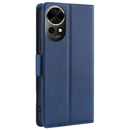 For Huawei nova 12 5G Protective Case PU Leather + TPU Inner Shell Phone Cover