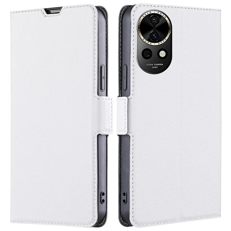 For Huawei nova 12 5G Protective Case PU Leather + TPU Inner Shell Phone Cover
