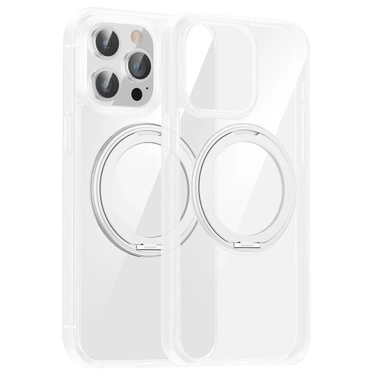 For iPhone 13 Pro PC+TPU Phone Cover Compatible with MagSafe Kickstand Back Case