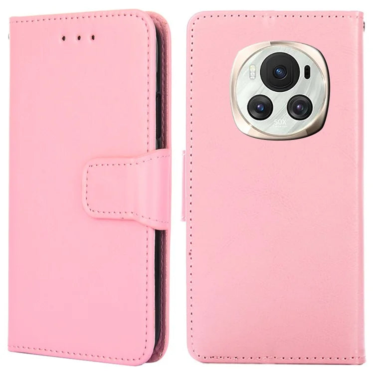 For Honor Magic6 5G Wallet Case Folio Flip Leather Stand Phone Cover