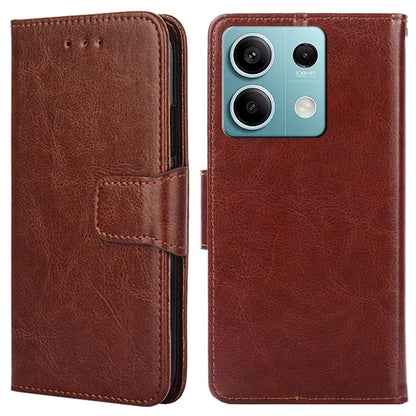 For Xiaomi Redmi Note 13 4G Case Wallet PU Leather TPU Shockproof Shell Phone Cover