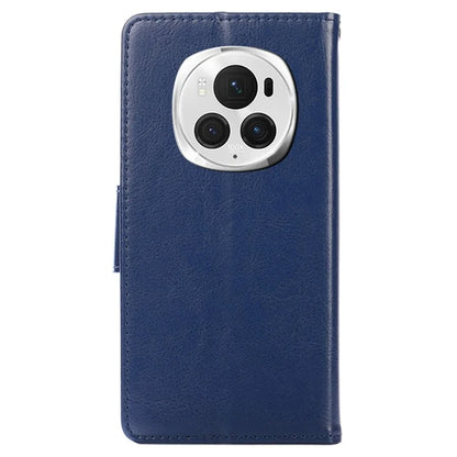 For Honor Magic6 Pro 5G Case Shockproof Leather Phone Cover with Card Slots Wallet