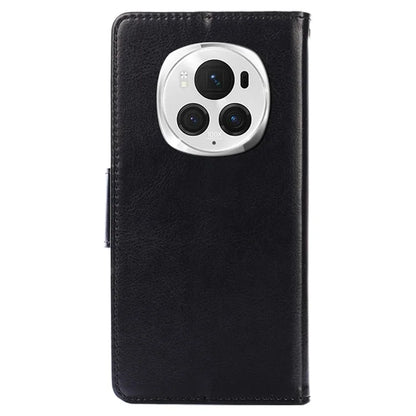 For Honor Magic6 Pro 5G Case Shockproof Leather Phone Cover with Card Slots Wallet