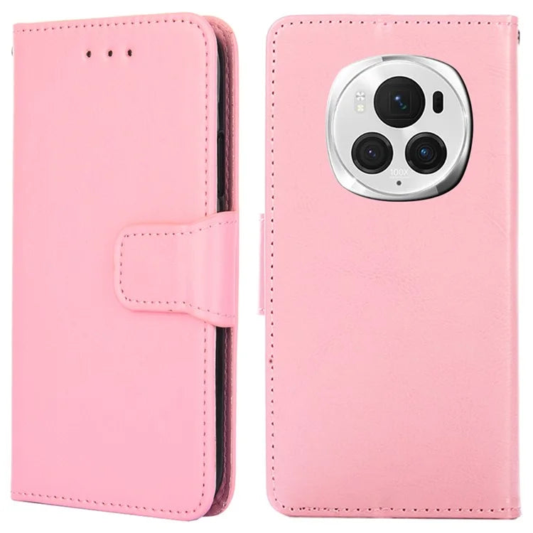 For Honor Magic6 Pro 5G Case Shockproof Leather Phone Cover with Card Slots Wallet