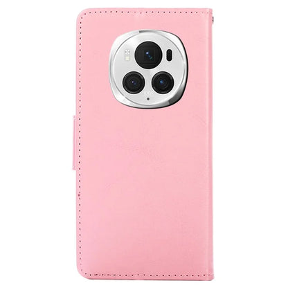 For Honor Magic6 Pro 5G Case Shockproof Leather Phone Cover with Card Slots Wallet