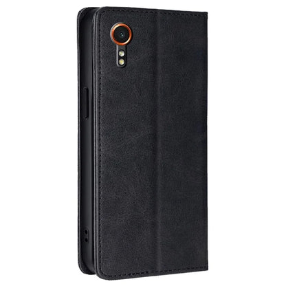 For Samsung Galaxy Xcover7 Case Stand Wallet Leather Phone Cover with Magnetic Closure