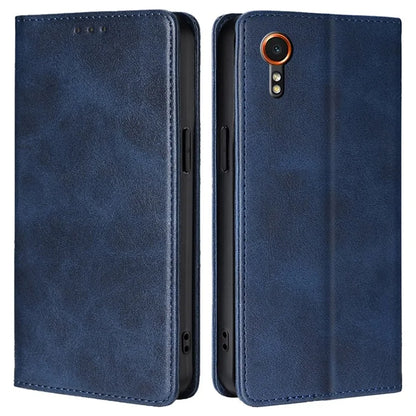 For Samsung Galaxy Xcover7 Case Stand Wallet Leather Phone Cover with Magnetic Closure