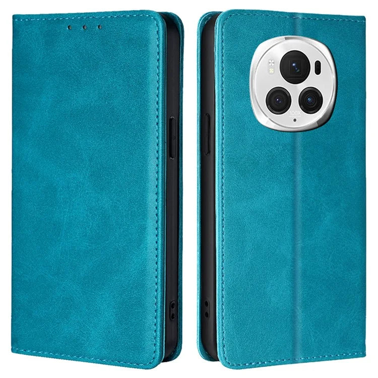 For Honor Magic6 Pro 5G Case Anti-Scratch Stand Leather Wallet Phone Cover