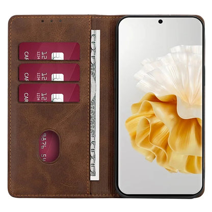 For Honor Magic6 Pro 5G Case Anti-Scratch Stand Leather Wallet Phone Cover