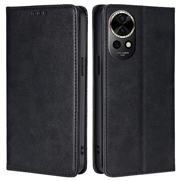 For Huawei nova 12 5G Shockproof Case Leather Wallet Phone Cover
