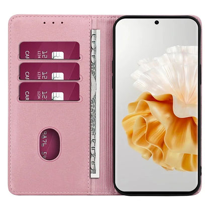 For Huawei nova 12 5G Shockproof Case Leather Wallet Phone Cover