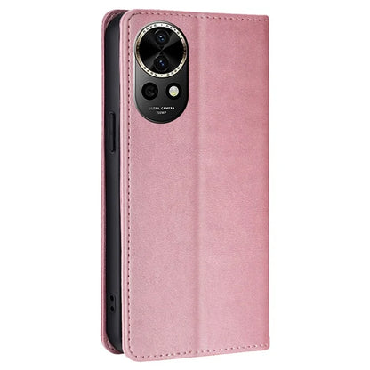 For Huawei nova 12 5G Shockproof Case Leather Wallet Phone Cover