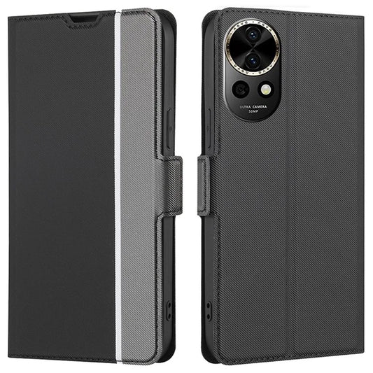For Huawei nova 12 5G Case Card Holder Stand Side Magnetic Clasp PU Leather Phone Cover