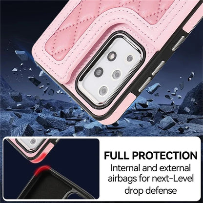 For Samsung Galaxy A53 5G Card Holder Case RFID Blocking Ring Kickstand Cover with Shoulder Strap