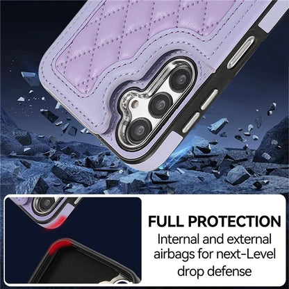 For Samsung Galaxy A54 5G Anti-Scratch Phone Case Pattern Printing TPU+PU Leather Stand Shell