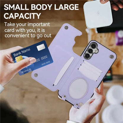 For Samsung Galaxy A54 5G Anti-Scratch Phone Case Pattern Printing TPU+PU Leather Stand Shell