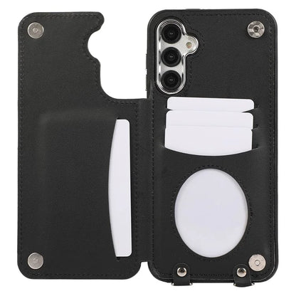 For Samsung Galaxy A54 5G Anti-Scratch Phone Case Pattern Printing TPU+PU Leather Stand Shell
