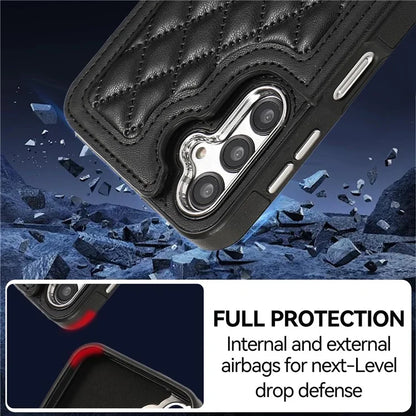 For Samsung Galaxy A54 5G Anti-Scratch Phone Case Pattern Printing TPU+PU Leather Stand Shell