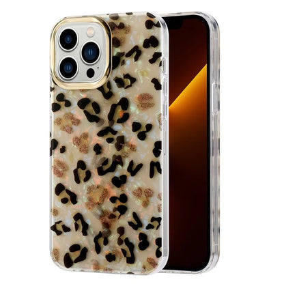 For iPhone 13 Pro Max Case Shockproof PC+TPU IMD Pattern Phone Cover