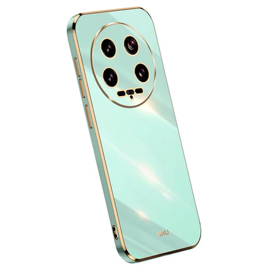 XINLI For Xiaomi 14 Ultra Electroplated Case Flexible TPU Phone Shell