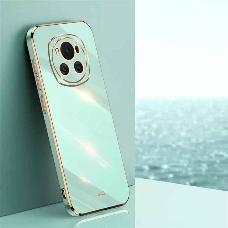 XINLI For Honor Magic6 5G Case Soft TPU Golden Edging Shockproof Phone Cover