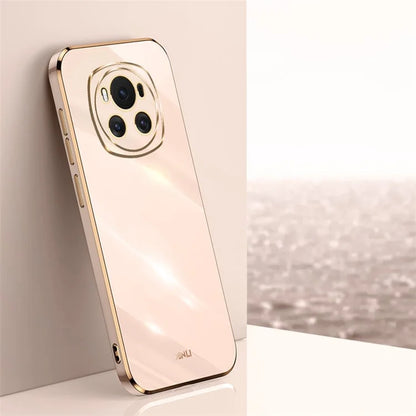 XINLI For Honor Magic6 5G Case Soft TPU Golden Edging Shockproof Phone Cover
