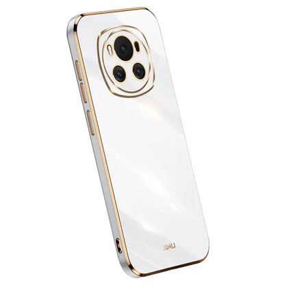 XINLI For Honor Magic6 5G Case Soft TPU Golden Edging Shockproof Phone Cover