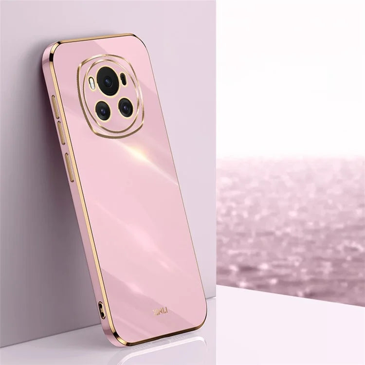XINLI For Honor Magic6 5G Case Soft TPU Golden Edging Shockproof Phone Cover