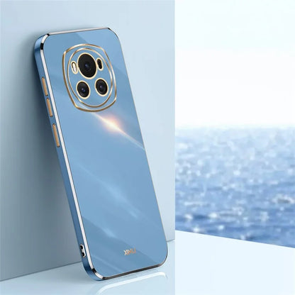 XINLI For Honor Magic6 5G Case Soft TPU Golden Edging Shockproof Phone Cover