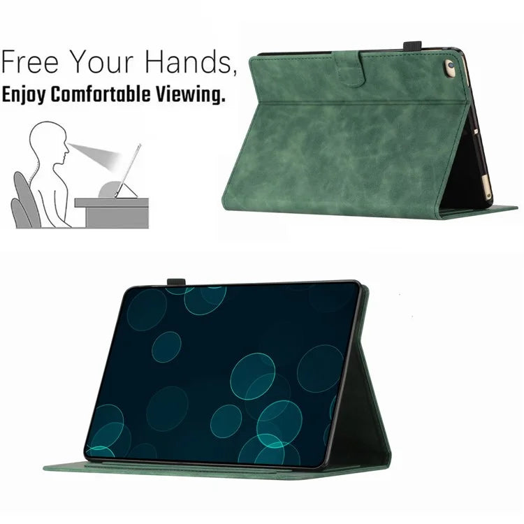 For iPad Air (2013) / Air 2 / iPad 9.7-inch (2017) / (2018) Case Card Slots Stand Leather Tablet Cover